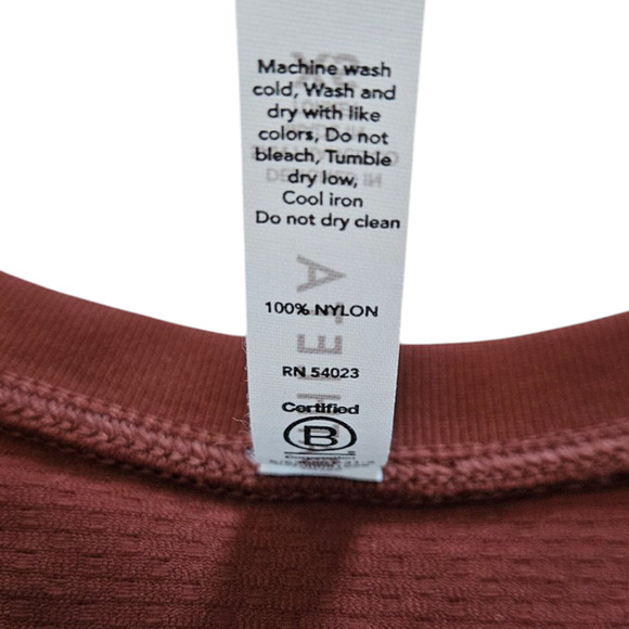 Athleta Racerback Tank Top Seamless Brown Size XSmall - Picture 5 of 9